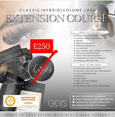 KLARNA CLASSIC,HYBRID,VOLUME EYELASH EXTENSION COURSE